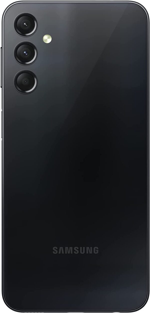 Samsung Galaxy A24 LTE Android Smartphone, Dual SIM, 6GB RAM, 128GB Storage, Black UAE Version