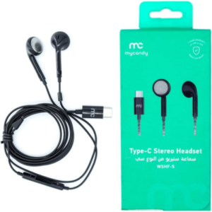 Mycandy Type-C Stereo Wired Headset WSHF-5 1.2mtr (2)