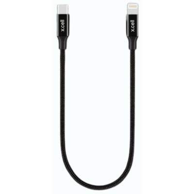 X.cell Usb-C to Lightning Braided 1Mtr Cable 20W CB-211LC (2)