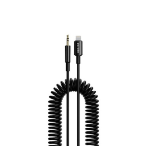 Porodo Lightning to AUX Coil Cable 1.2M