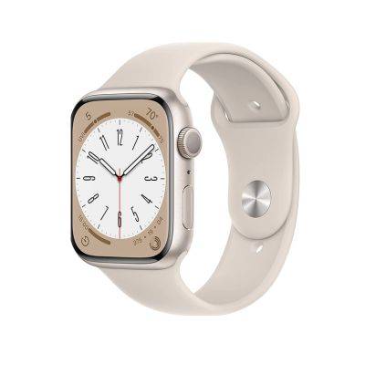 Apple Watch Series 8 GPS 45mm Silver Apple Smart watch Fitness Tracer