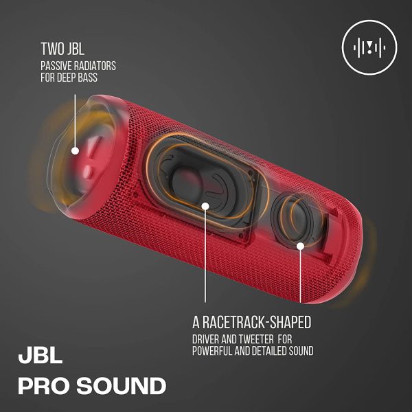 JBL Flip 6 Portable Jbl Bluetooth Speakers IP67 Waterproof Speaker red speaker