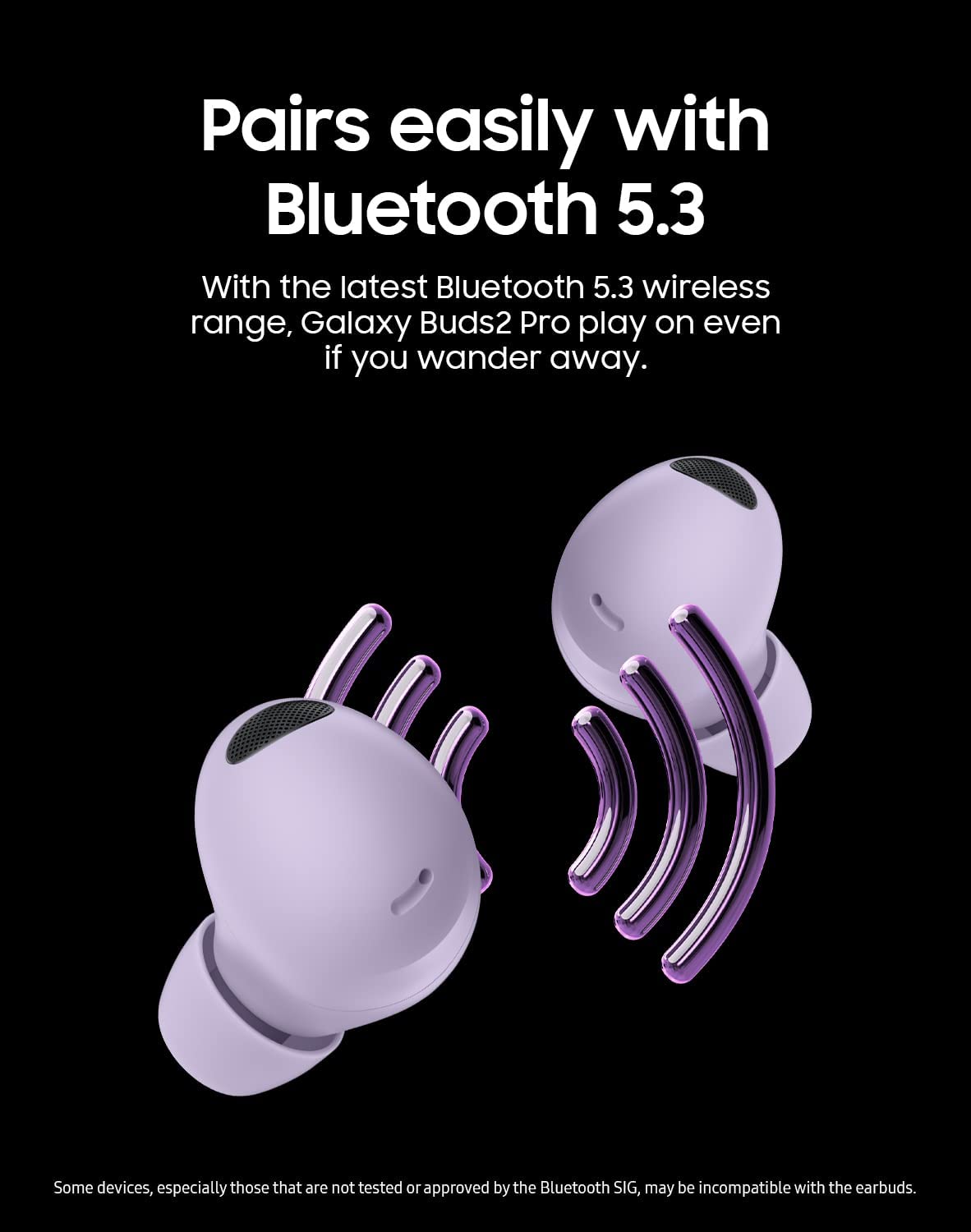 Samsung Galaxy Buds 2 Pro True Wireless Bluetooth Earbuds Uae Version White