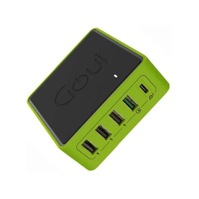Kimba Light 5 Port 36W Powerful Desktop Charger Green