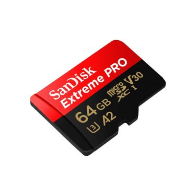 Sandisk 64gb New Microsd Card Sandisk Extreme Pro-‎SDSQXCU