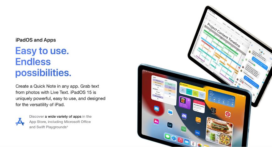 Apple 2022 iPad Wi-Fi, 64GB Gray 5th