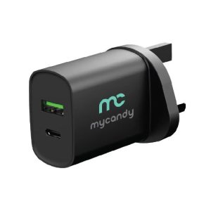 MyCandy Type C Charger New Travel Charger Black