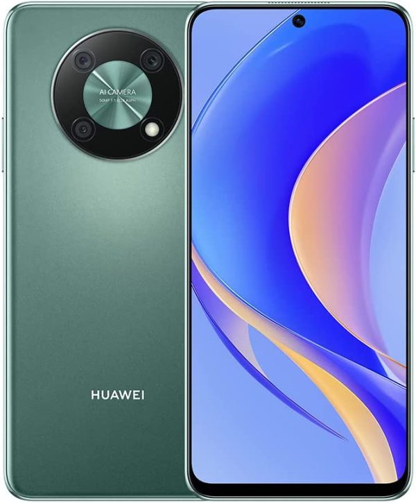 HUAWEI nova Y90 Smartphone 6.7inch Display, 8GB RAM, 128GB ROM, 50MP+2MP+2MP Triple Camera, 5000mAh Battery, 66W Super Charge, Dual SIM, Green