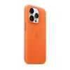 Iphone case Apple iPhone 14 Pro Leather Case with MagSafe Orange