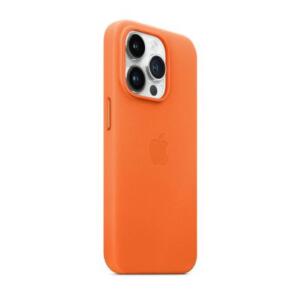 Iphone case Apple iPhone 14 Pro Leather Case with MagSafe Orange