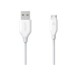 Anker Power Line Micro Usb Cable 3ft White Charging Cable