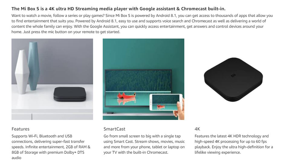 Xiaomi Mi Tv Box