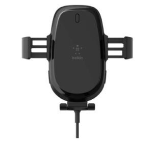 Belkin Charger Wireless Car Charger With Vent Mount 10W - Black, USB