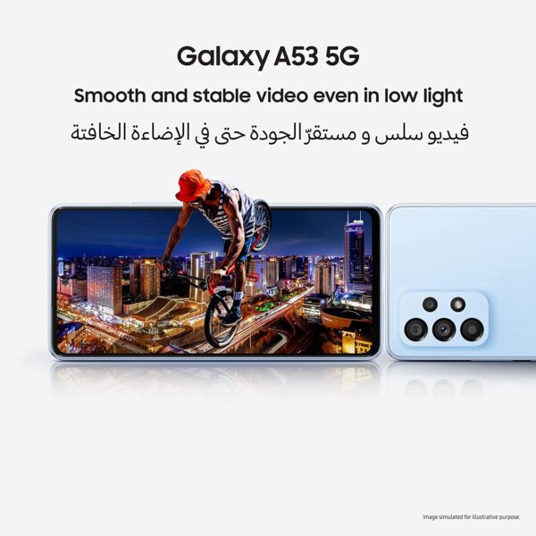 Galaxy Samsung A53 5G 256GB WHITE Smartphone UAE Version6