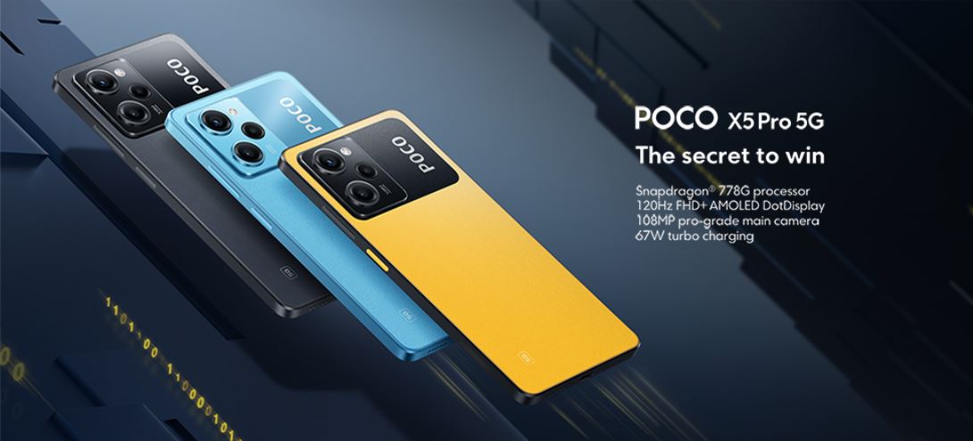 POCO X5 Pro 5G Samrtphones
