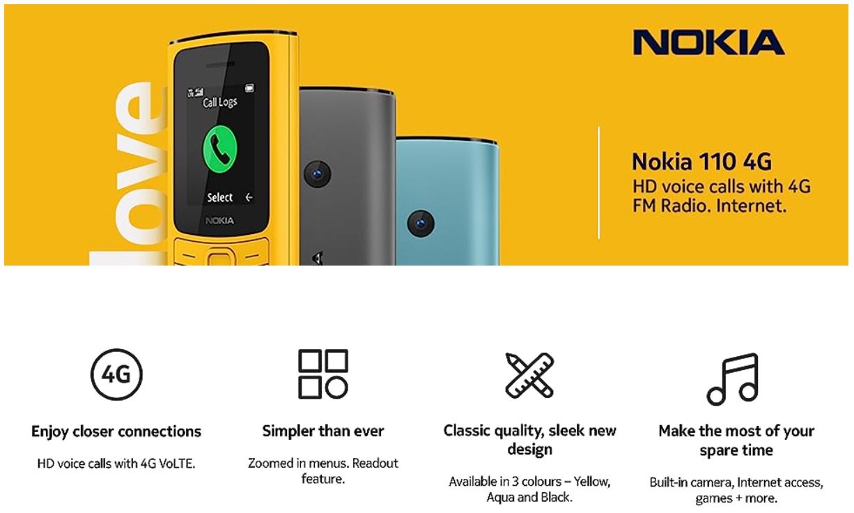 Nokia 110 Best Nokia Phone