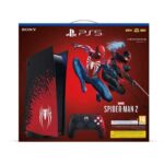 Play Station 5 Disk With Spider Man 2 Ps5 Console Controller