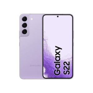 Samsung Galaxy S22 5G Mobile Phone 128GB Dual SIM Android Smartphone Purple UAE Version