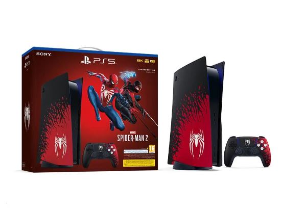 Spider Man 2 Ps5 Console Controller Play Station 5 Disk