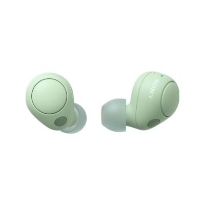 sony earbuds noise cancelling sony wf c700n green