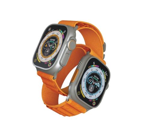 Porodo Smart Watch Ultra Titanium smartwatch best Wide Screen Orange smart watch smart