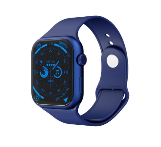 Porodo Smartwatch 8 Magnifico with Sport Band Smartwatch Blue