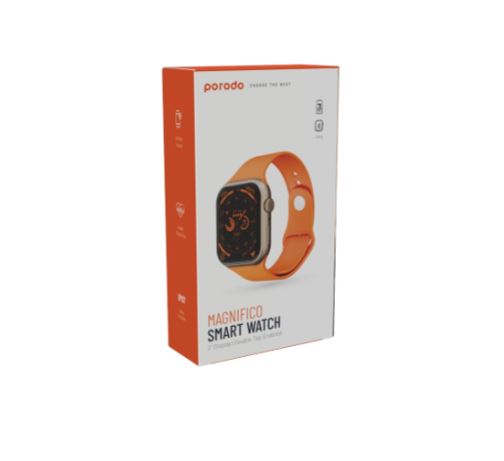 Porodo Smartwatch 8 Magnifico with smart watch best Sport Band Smartwatch Titanium