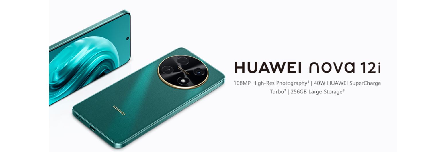 Huawei Nova 12i Smart Phone 8GB 256GB 40W Turbo Super Charge
