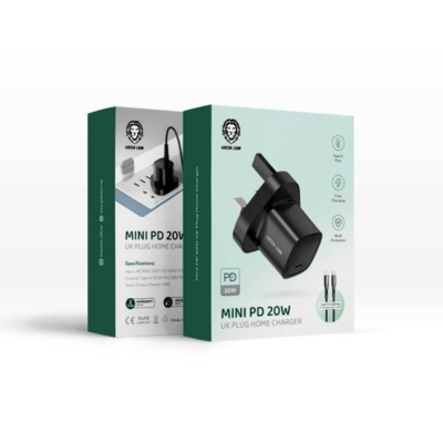 green lion compact wall charger