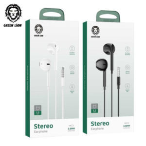 GREEN LION STEREO EARPHONES 3.5MM