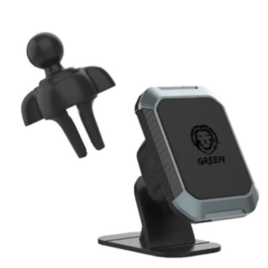 Green Lion Magnetic 2-in-1 Car Phone Holder