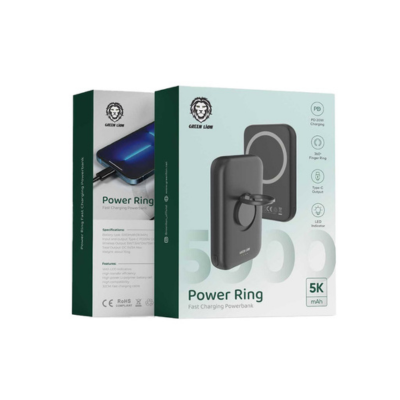 Green Lion Power Ring Fast Charging Power Bank