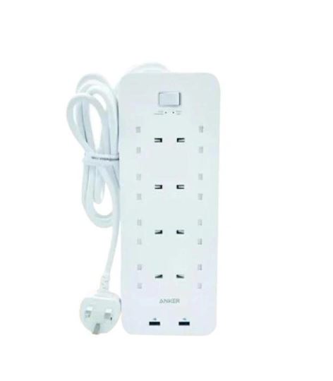 Anker 342 USB Power Strip White