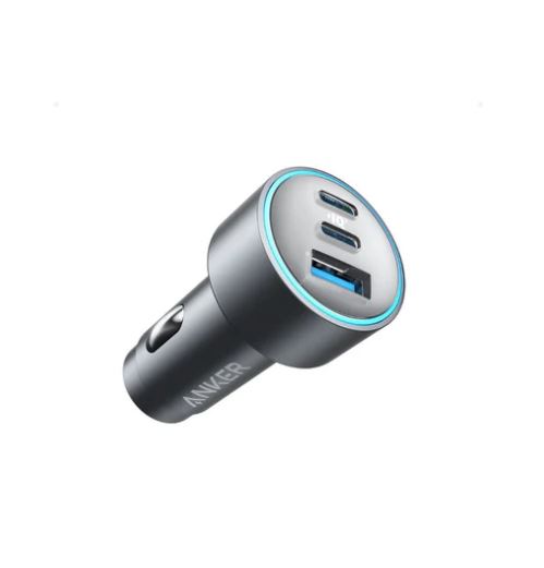 Anker 535 67W Car Charger (2 USB-C & 1 USB-A Port) - A2731