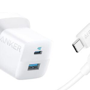 Anker Charger With 33W USB C to Lightning Cable 1m - White anker charger anker charger anker charger iphone