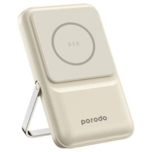 Porodo 10000 mAh Powerbank Compatible With Magsafe Attach with Type C, Lighting, Micro and USB-A