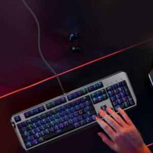 Porodo Gaming Wired Full Keyboard with Gateron