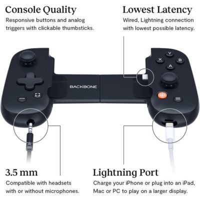 mobile gaming controller Backbone One Mobile Gaming Controller for iPhone PlayStation Edition mobile gaming controller android (2)