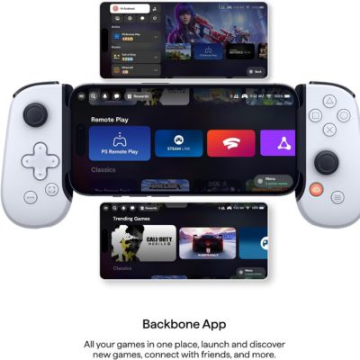 mobile gaming controller Backbone One Mobile Gaming Controller for iPhone PlayStation Edition