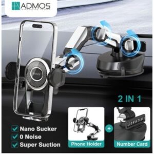 Admos 360 Degree Stable Car Phone Holder (5)