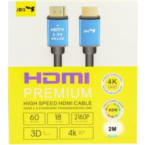 JBQ Hdmi To Hdmi Premium 4K UHD Cable