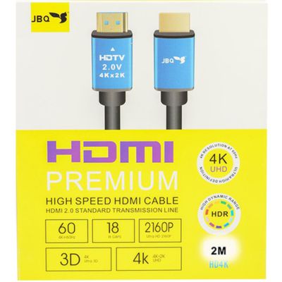JBQ Hdmi To Hdmi Premium 4K UHD Cable