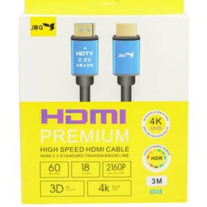 JBQ Hdmi to Hdmi Premium 4K UHD Cable