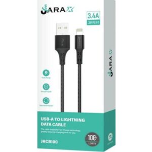 Jara X JRCB100 USB-A To Lightning Data Cable 100cm (2)