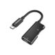 Yesido 2 in 1 Audio Adapter Lightning To Lightning And Headphone jack YAU12