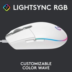 Logitech G203 Lightsync Gaming Mouse (3)