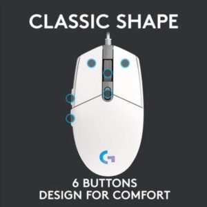 Logitech G203 Lightsync Gaming Mouse (5)