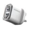 Momax 2 Usb Port GaN Wall Charger 35W White UM51UK