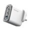 Momax 3-Port GaN Wall Charger 80W White UM52UK