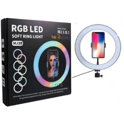 The Mohrim RGB Led Soft Ring Light MJ38